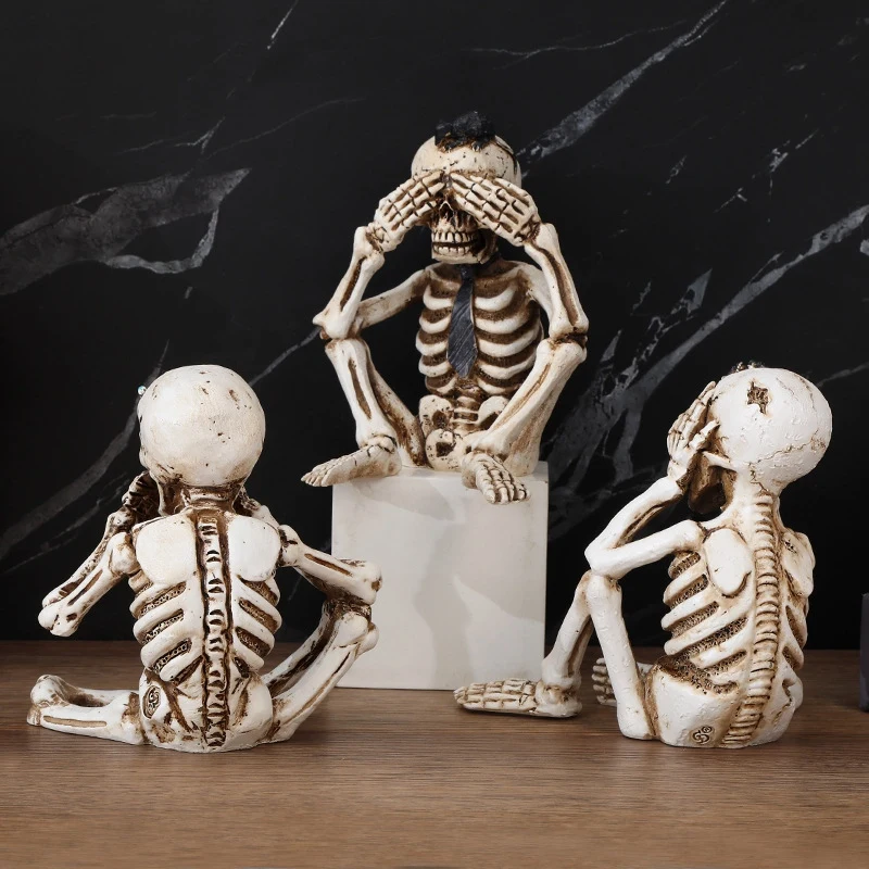 

Halloween Skeleton Ghost Skeleton Halloween Decorations Props Haunted House Secret Holloween Party Home Decor