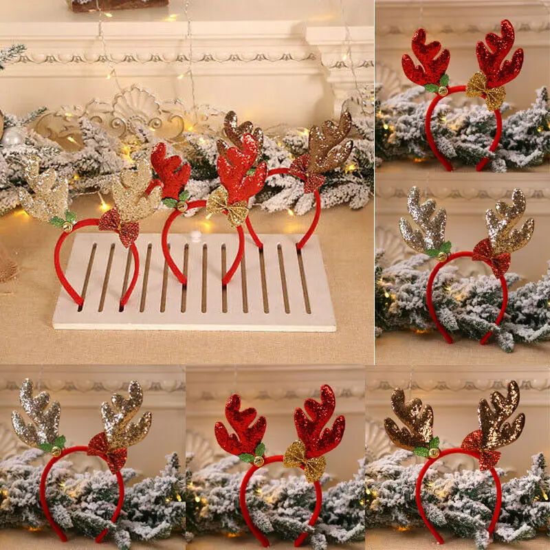 Хит продаж с изображением оленьих рогов оленей лента для волос принтом