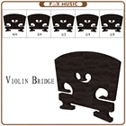 Мостик для скрипки, 1 шт., из черного дерева, 44, 34, 12, 14, 18