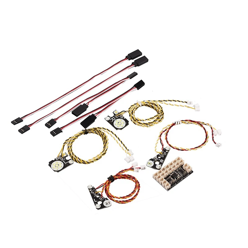 

for TRX4 RC Car Front Rear LED Lights Lamp Group for 1/10 RC Crawler TRX-4 Defender