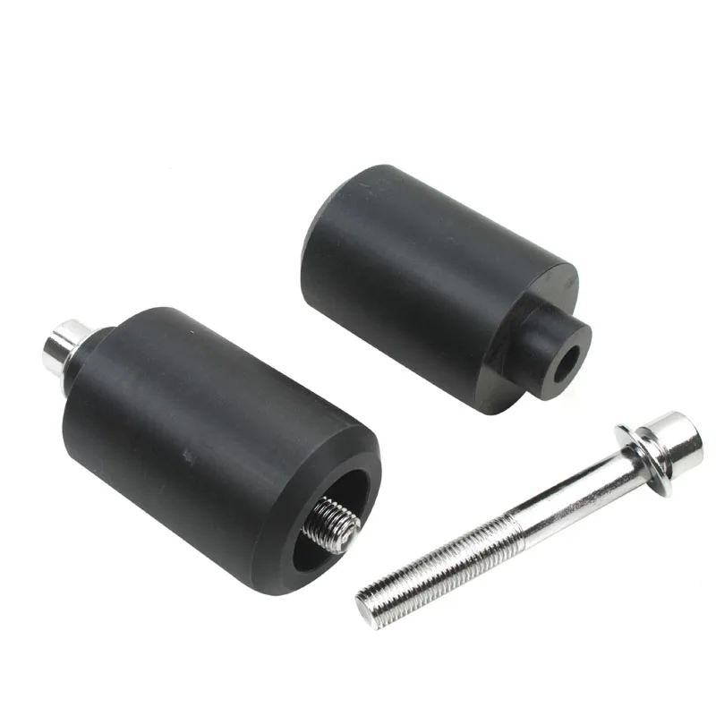 Мотоциклетные черные Углеродные Неразрезанные слайдеры рамы защита от падения