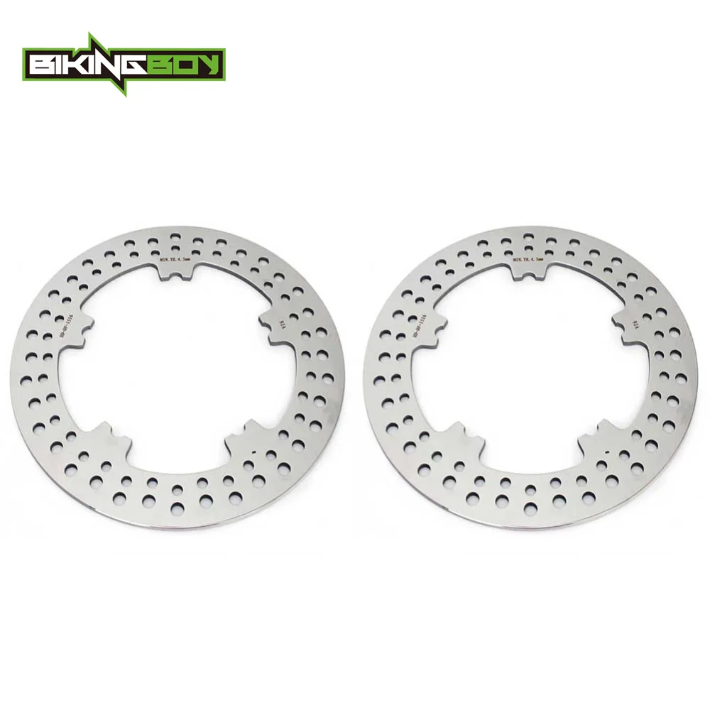 BIKINGBOY 11.8" Front Brake Discs Disks Rotors For Harley VRSCDX 1130 Night Rod Special 2004-2017 VRSCF 1250 V-Rod Muscle 09-17 |