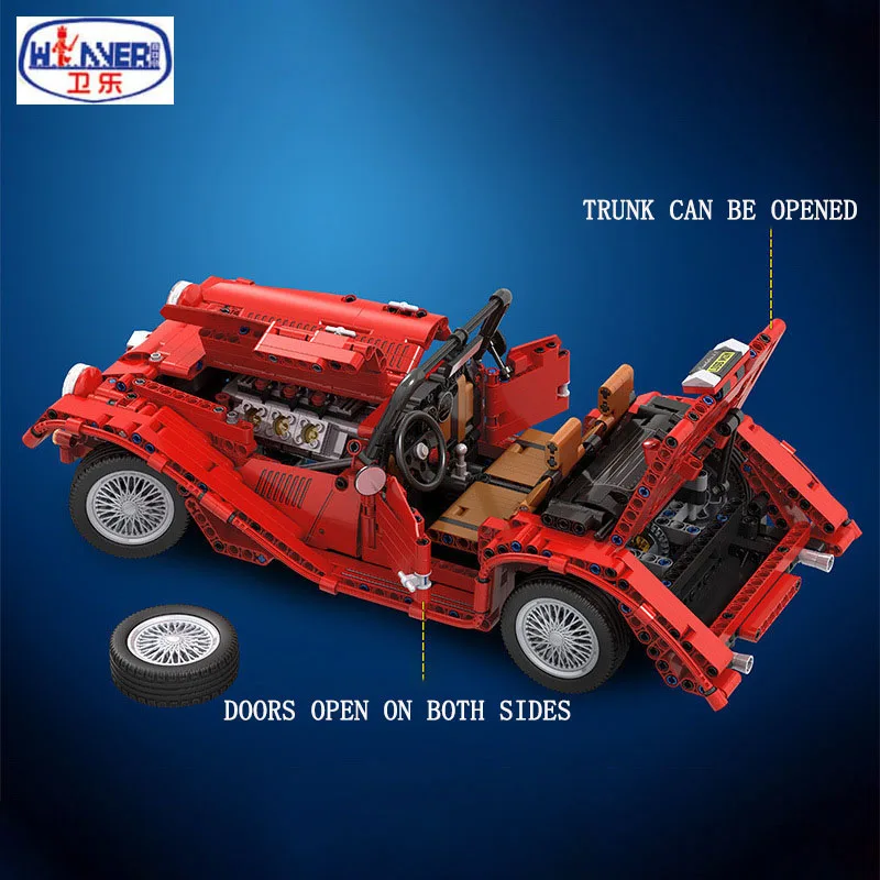 1141pcs Technic/электронные блоки симуляция Классические строительные для автомобилей