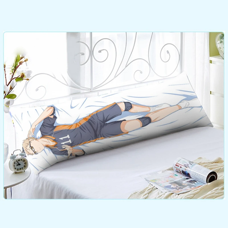 Аниме-волейбол для косплея Karasuno Dakimakura Body Haikyuu! Чехол подушки манга Хината