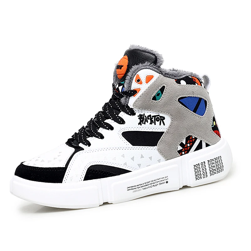 Men Shoes 2020 Winter Plush Snow Boots Comfortable Warm Outdoor Sport Walking Male Athletic Sneakers For Adult Ankle boots | Обувь