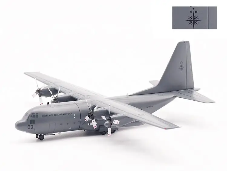 Королевская Новая Зеландия C-130E самолет 1/200 литой модель самолета Inflight |