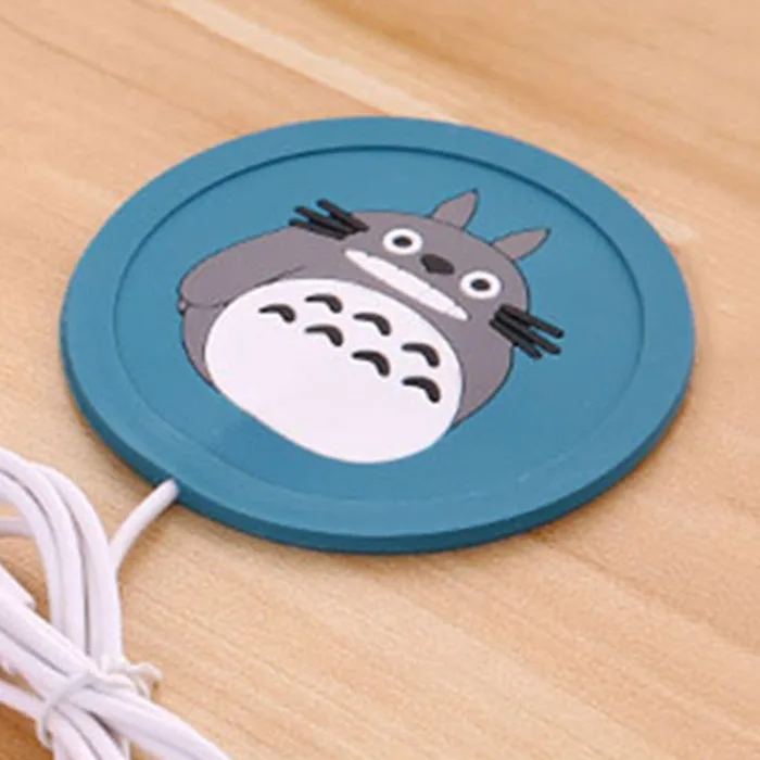 Style5 USB теплее гаджет мультфильм Силиконовые тонкие чашки-Pad кофе чай напиток usb нагревательный лоток кружка Pad хороший подарок - Цвет: Style5