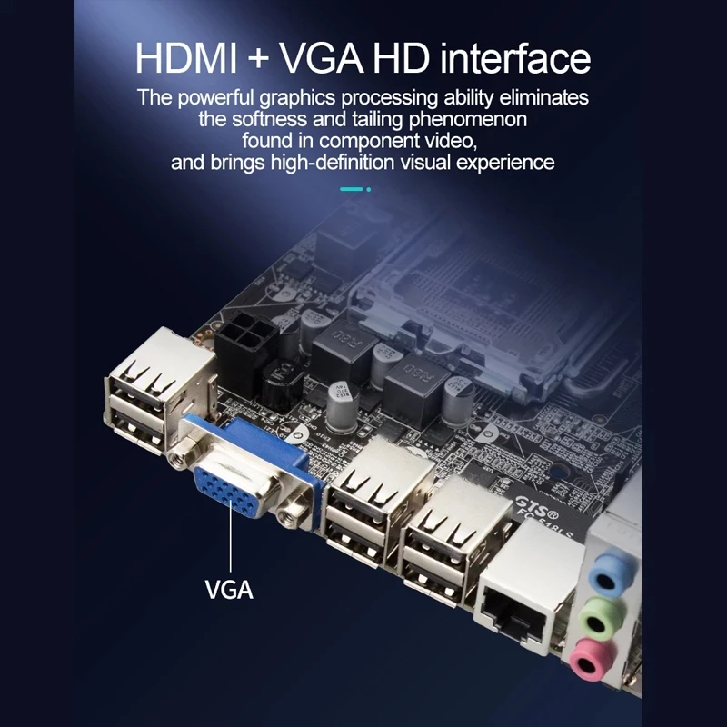 Восстановленная материнская плата LGA 775 771 G41 Intel чипсет SATA2.0 поддержка Xeon и 2 * DDR3