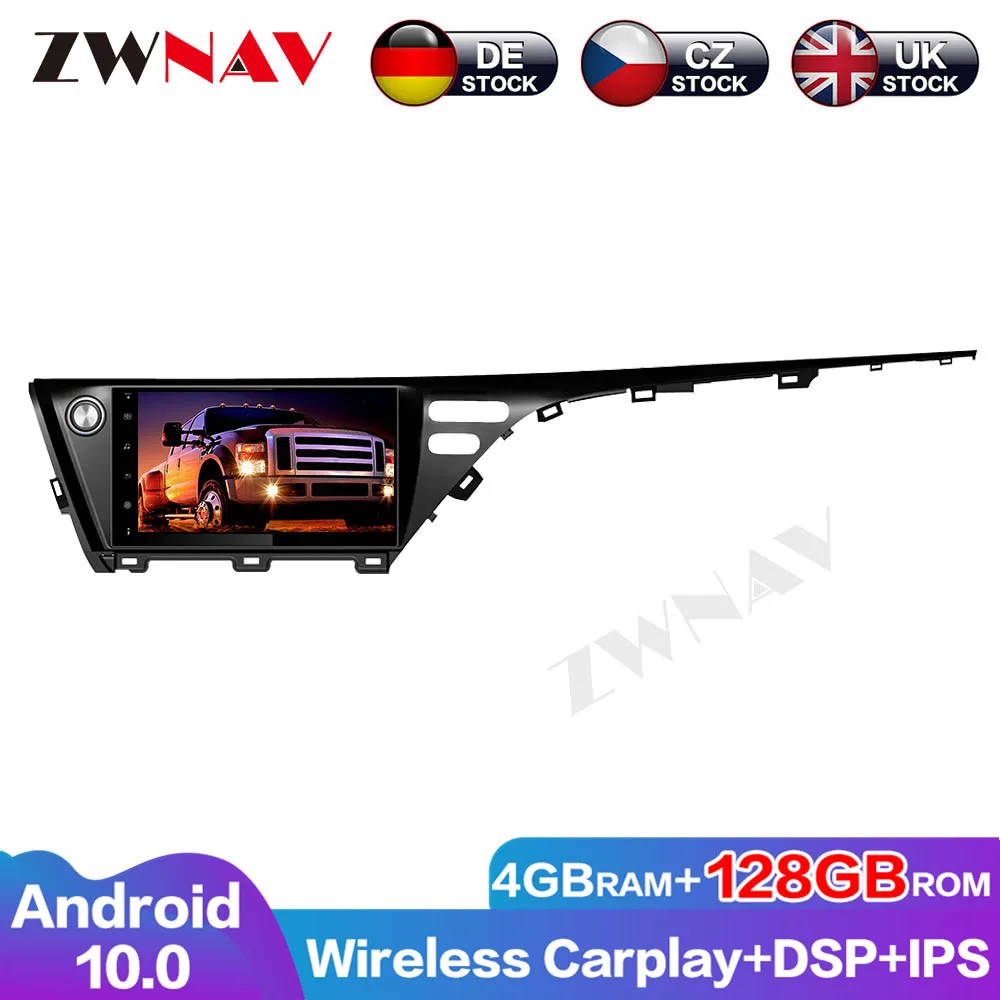 Автомобильная Мультимедийная система 2DIN DSP Android 10 GPS для Toyota Camry 2017 2018 2019 2020 радио