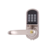 ospon electronic keyless deadbolt door lock unlock with code mifare cards and mechanical key