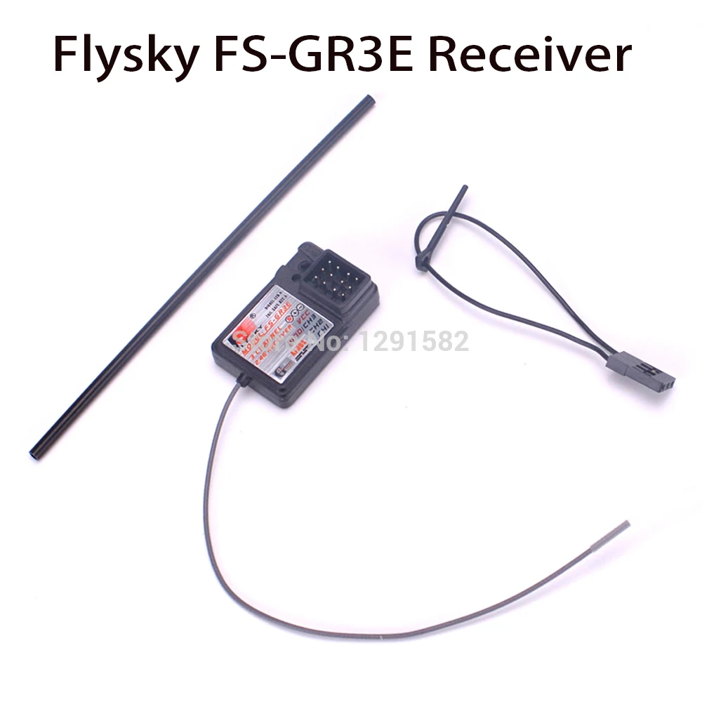 Приемник Flysky FS-GR3E 3 канала 3CH 2 4G GR3E с предохранителем для радиоуправляемого