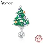 Женская рождественская елка из серебра 925 пробы