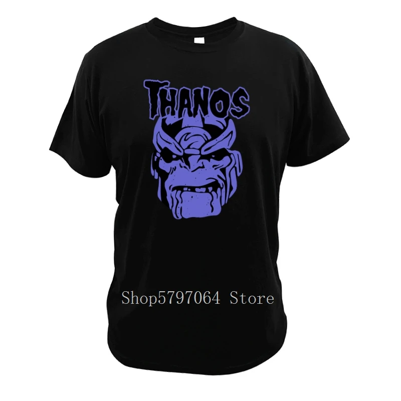 Футболка Thanos Titan Super Villain крутая цифровая футболка с графикой кино комикс прямые