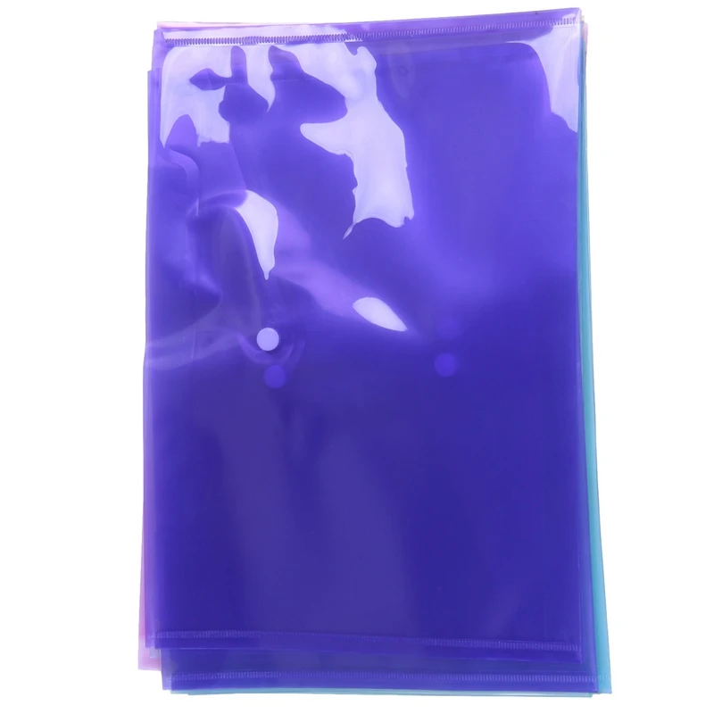 Бумажники A4 для документов пластиковые бумажники с пряжкой папки хранения