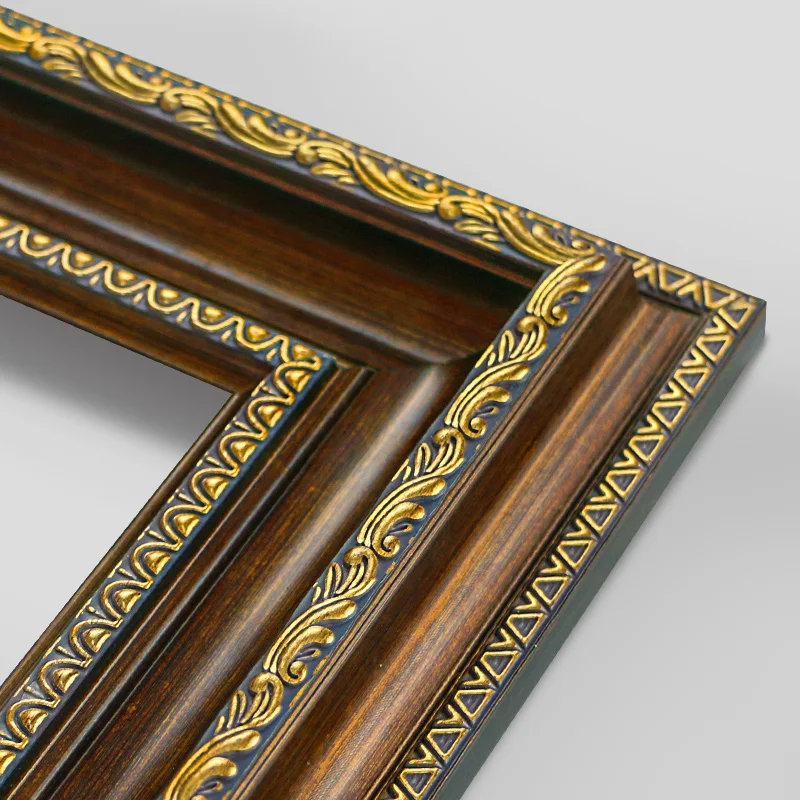 

European Elegant Frame Luxury Gold Photo Frame Painting Personalized Vintage Gift Antique Display Cadre Photos Home Decor BD50FE