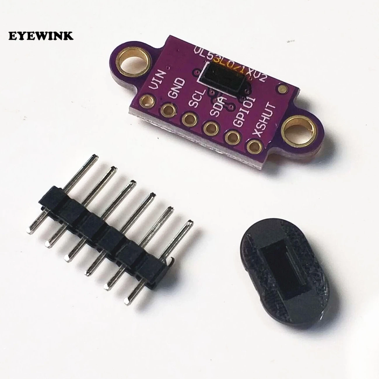 Original 10PCS VL53L0X Time-of-Flight (ToF) Laser Ranging Sensor Breakout 940nm VL53L0XV2 Distance Module I2C IIC | Электронные