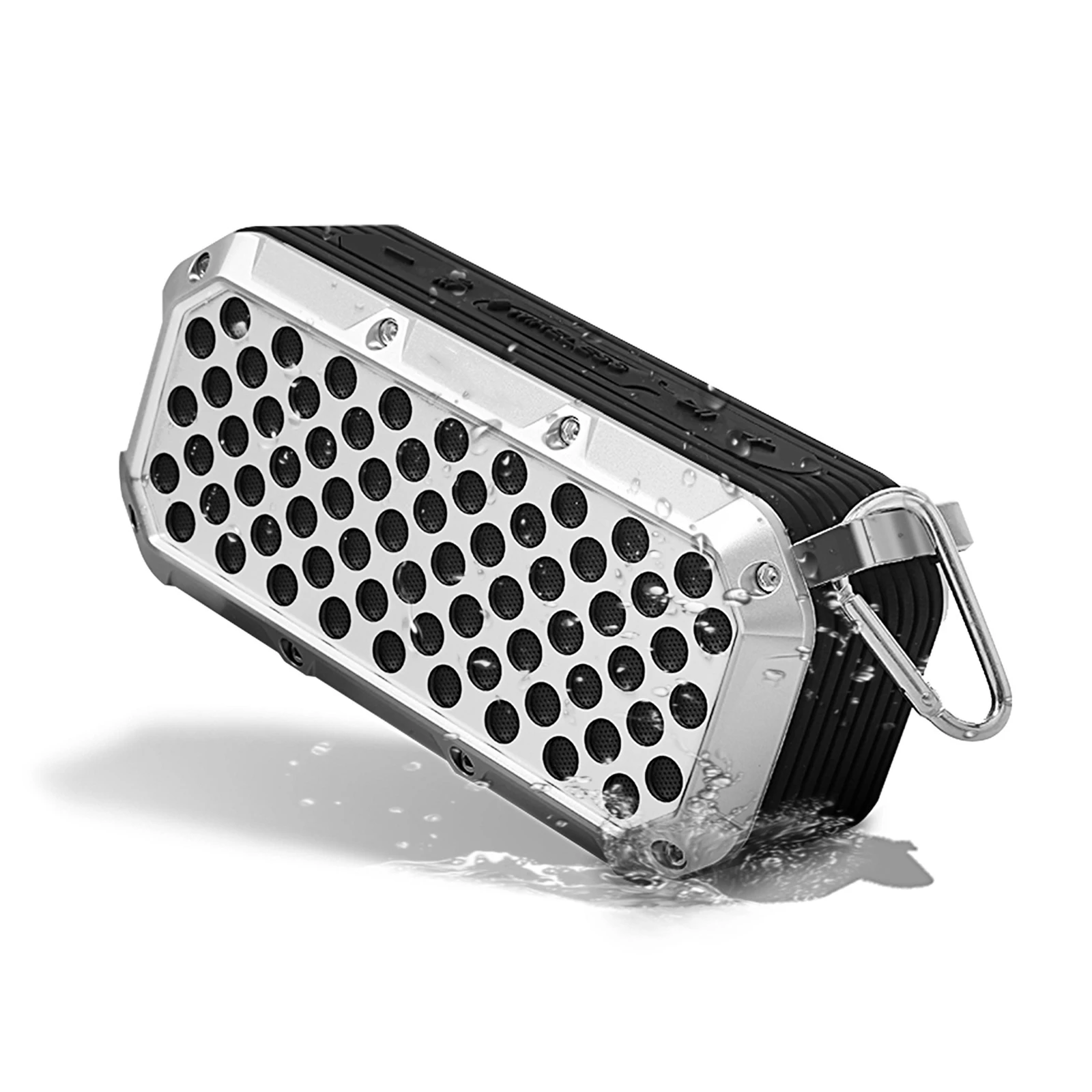 

Portable Wireless Speaker with Mic IPX6 Waterproof TWS Speaker for Outdoor Travel Camping
