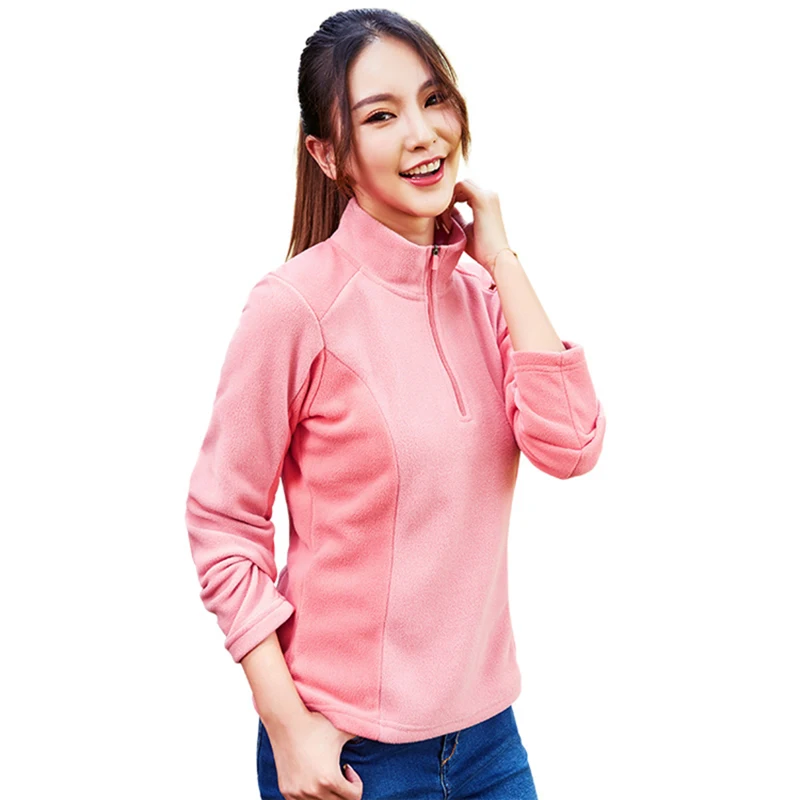 Мужская и женская зимняя Флисовая теплая куртка для активного отдыха спорта