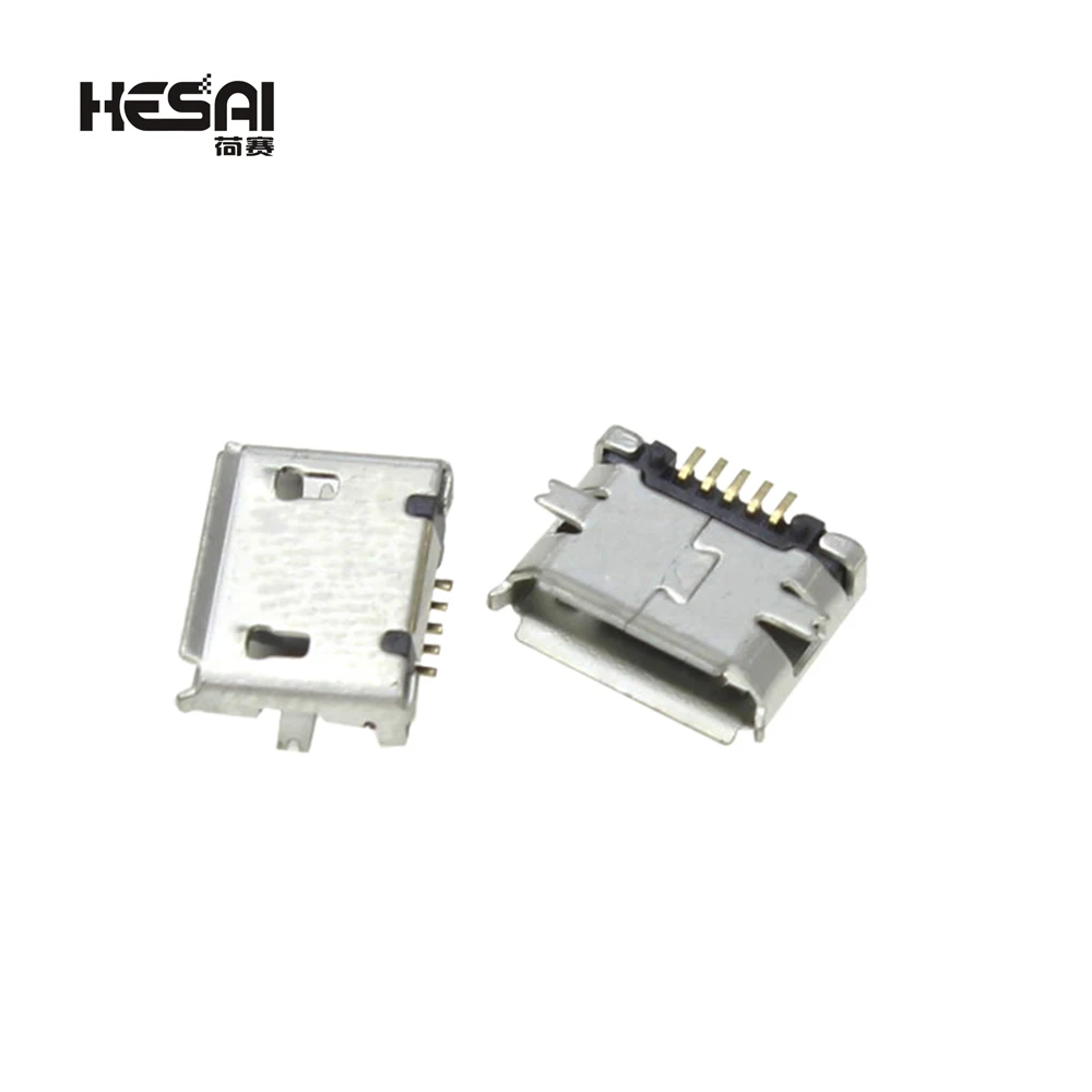 

5-контактный разъем SMT Micro USB Type B, размещение SMD Штекерный разъем DIP