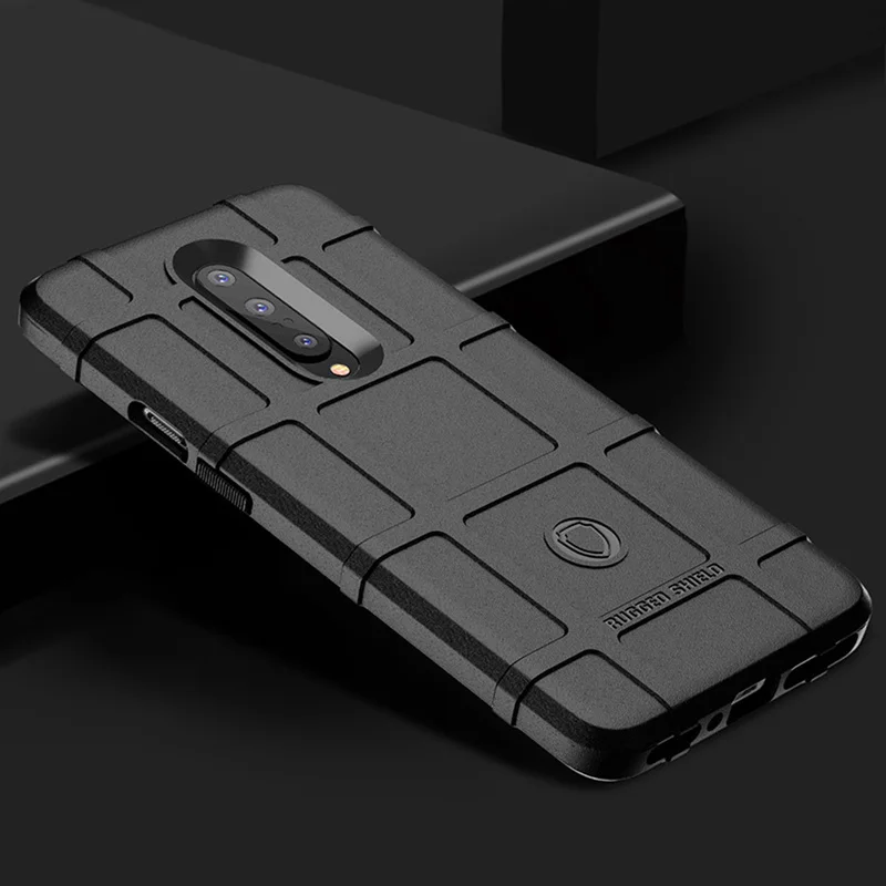 

High Quality Soft Silicon Case TPU Cover Carbon Fiber Case Phone Case Dirt-resistant Shockproof Cover for OnePlus 7 Pro Phone