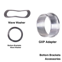 mountain road bike bottom brackets accessories gxp adapter wave washer 0 5mm for bike k7 bb gxp 24 22mm chainset
