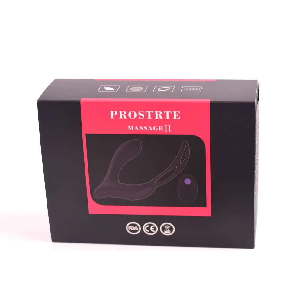 Массаж простаты дистанционное управление вибратор кольцо-вибратор на пенис