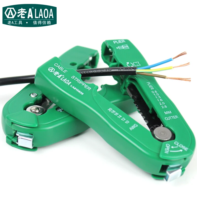 LAOA многофункциональный провод для резки кабеля Стриппер линии Зачистка проводов