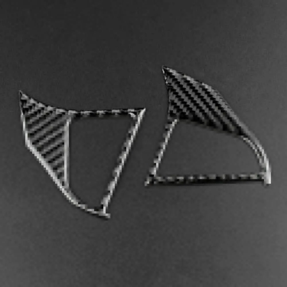

2013-2015 Steering Wheel 5PCS Sticker Accessories Black Car Decoration