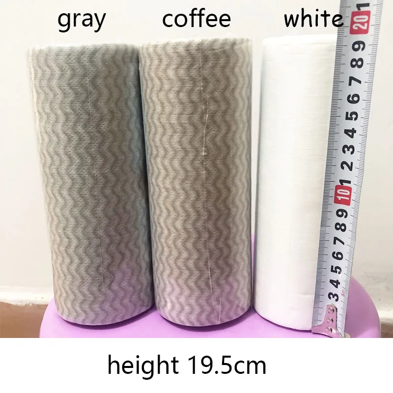 Экологически чистая одноразовая тряпка для мытья посуды Нетканая 100 шт. без