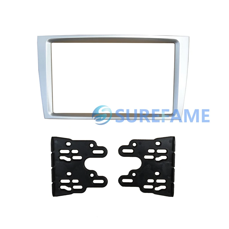 Двойная Din Автомобильная радиопанель для Peugeot 308 2007 2013 408 2011 + DVD стерео Fascia Facia Dash Kit