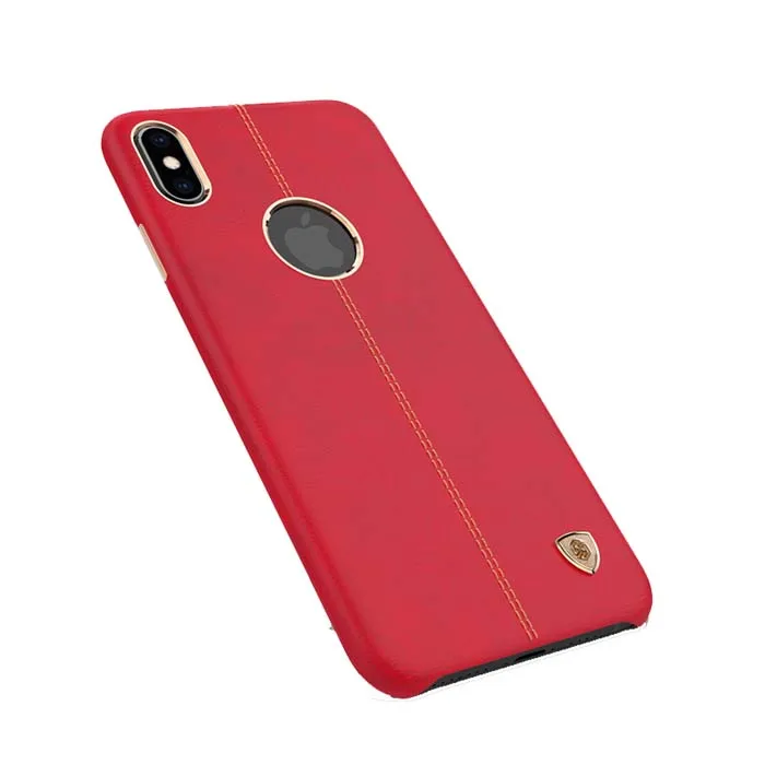 Для iPhone 6 Plus чехол для телефона серия Nillkin Englon чехол винтажный из искусственной кожи чехол для iPhone XR Xs Max Capa Fundas распродажа - Цвет: Red