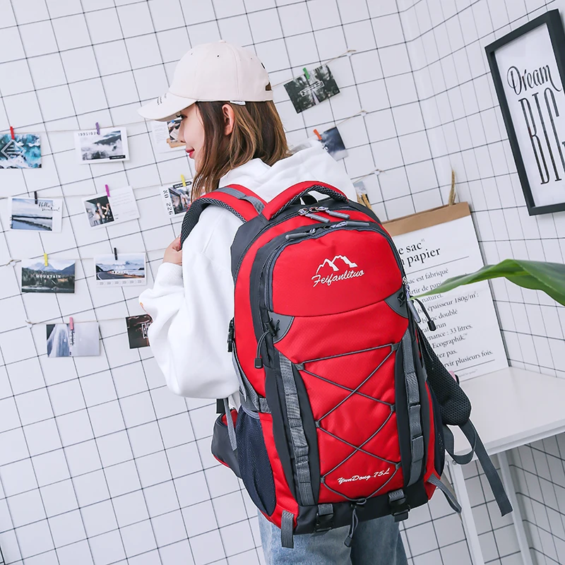 Рюкзак мужской нейлоновый большой вместимости повседневная Водонепроницаемая