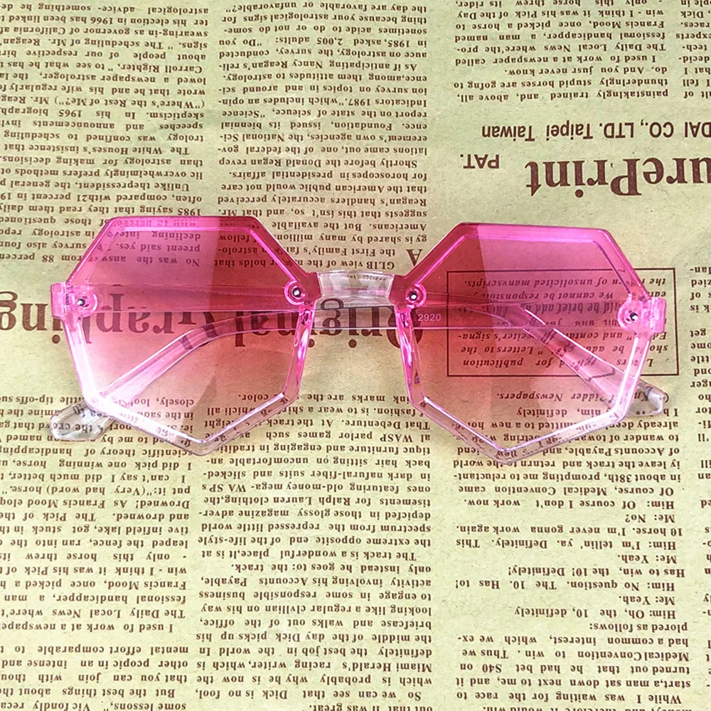 2020 Детские нестандартные солнцезащитные очки для мальчиков и девочек с линзами