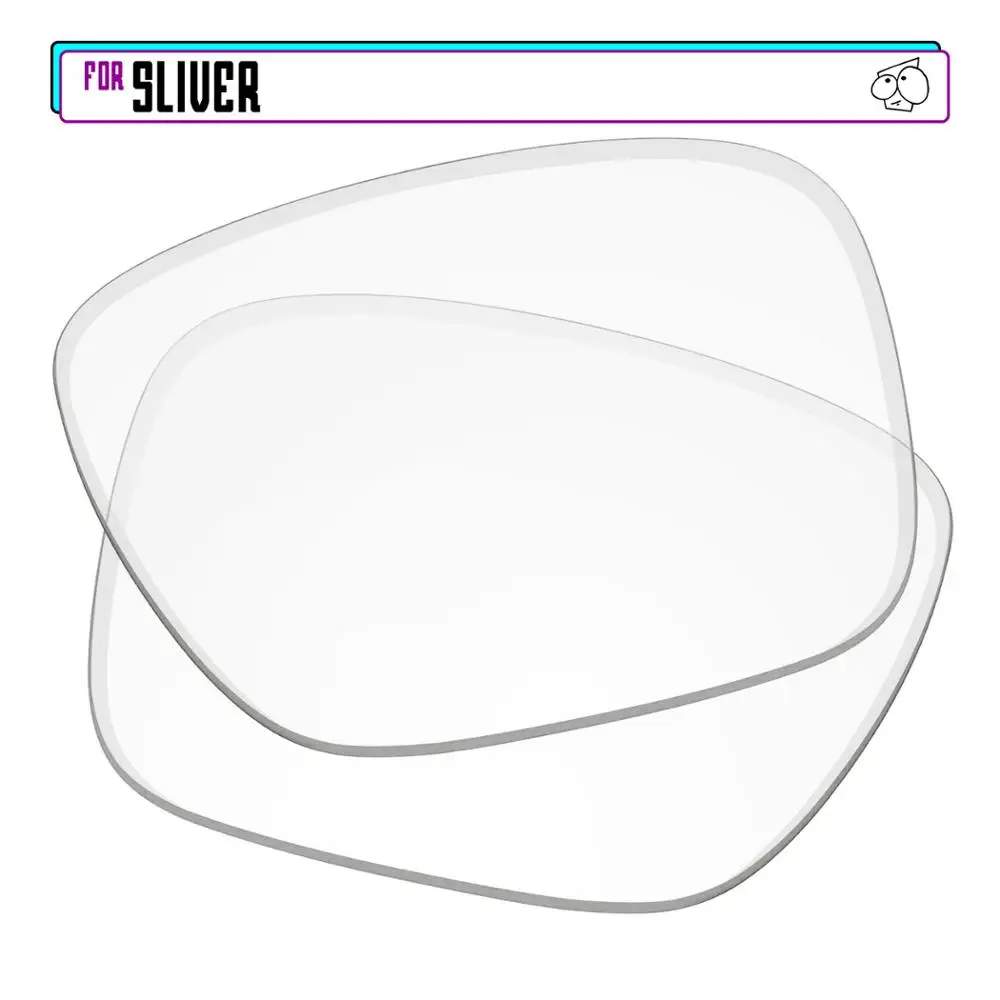 

Поляризованные Сменные линзы EZReplace для солнцезащитных очков Oakley Sliver-HD Clear