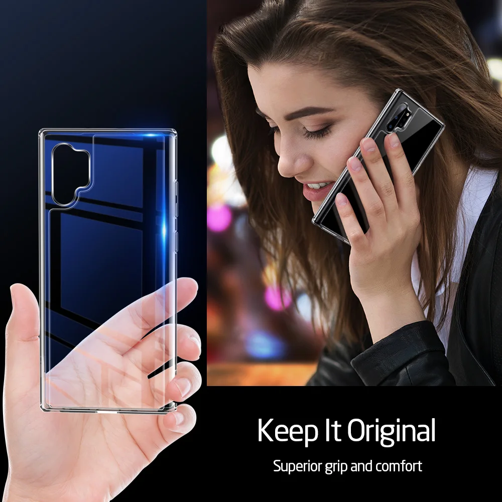 ESR чехол из закаленного стекла для Samsung Galaxy S20 плюс ультра Примечание 10 Plus бампер