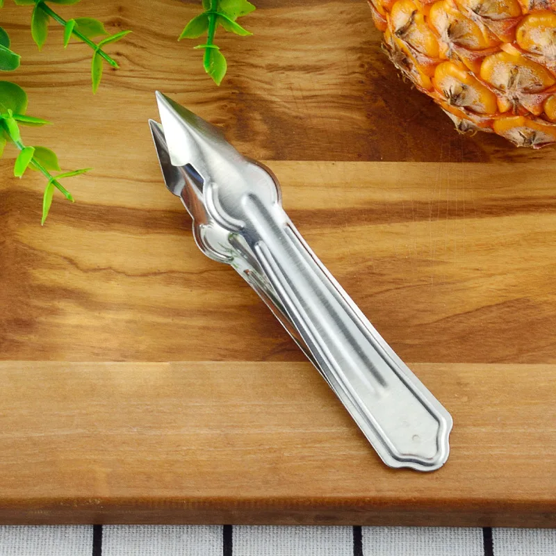 

10 pces Pineapple clip high quality stainless steel pineapple eye clip kitchen tool pliers