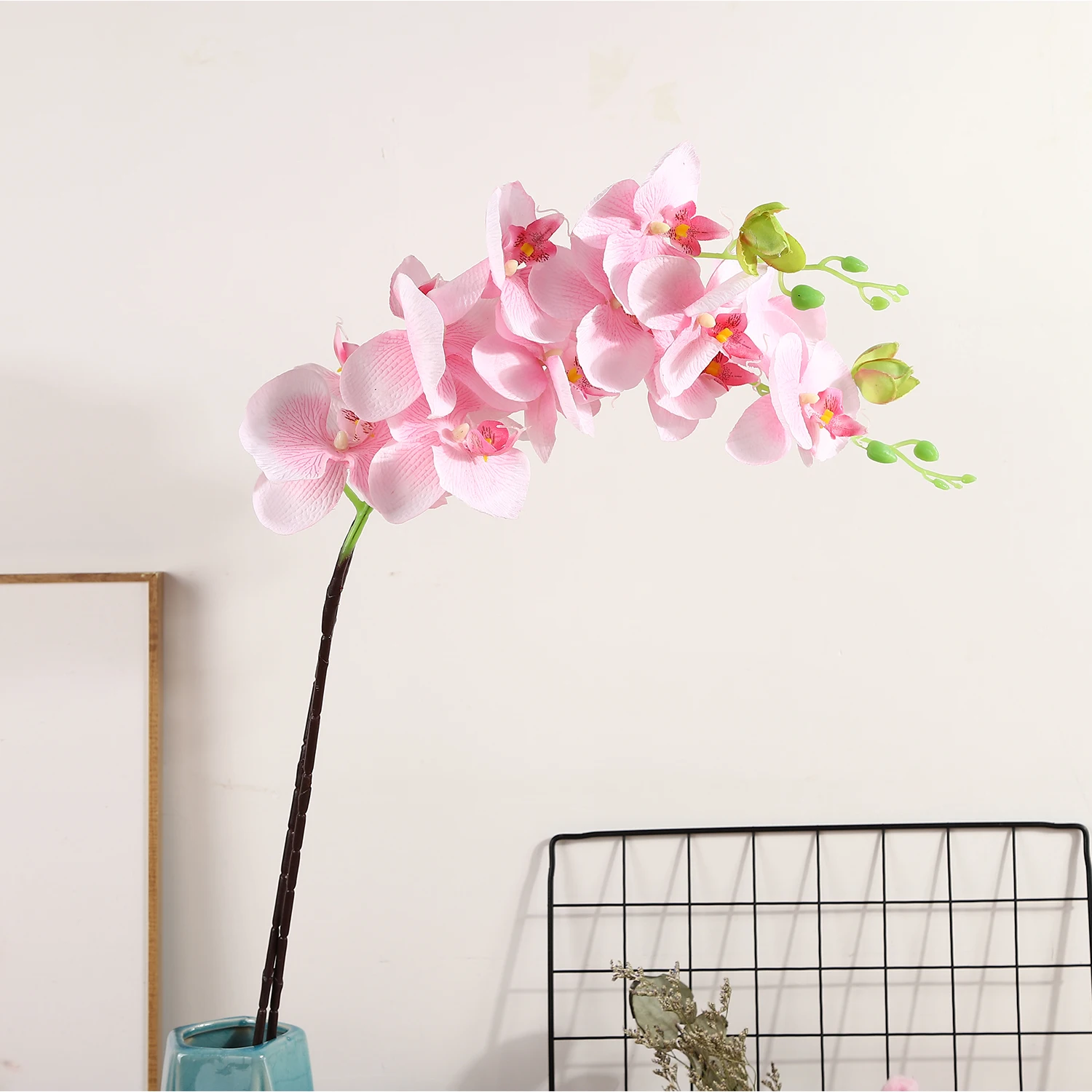 50 см Diy Искусственные цветы из фетра фаленопсис красочные искусственные букет