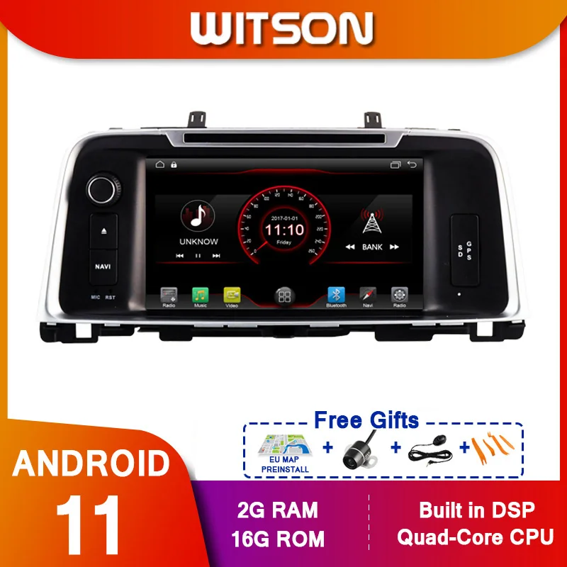 

Автомобильный мультимедийный плеер WITSON, стерео, GPS, DVD, радио, навигация, Android экран, Android 11, для KIA K5 2015