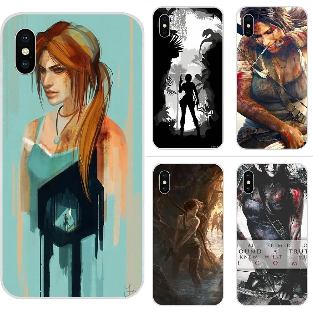 Мягкая защитная пленка Tomb Raider Lara Croft для Galaxy J1 J2 J3 J330 J4 J5 J6 J7 J730 J8 2015 2016 2017 2018 mini