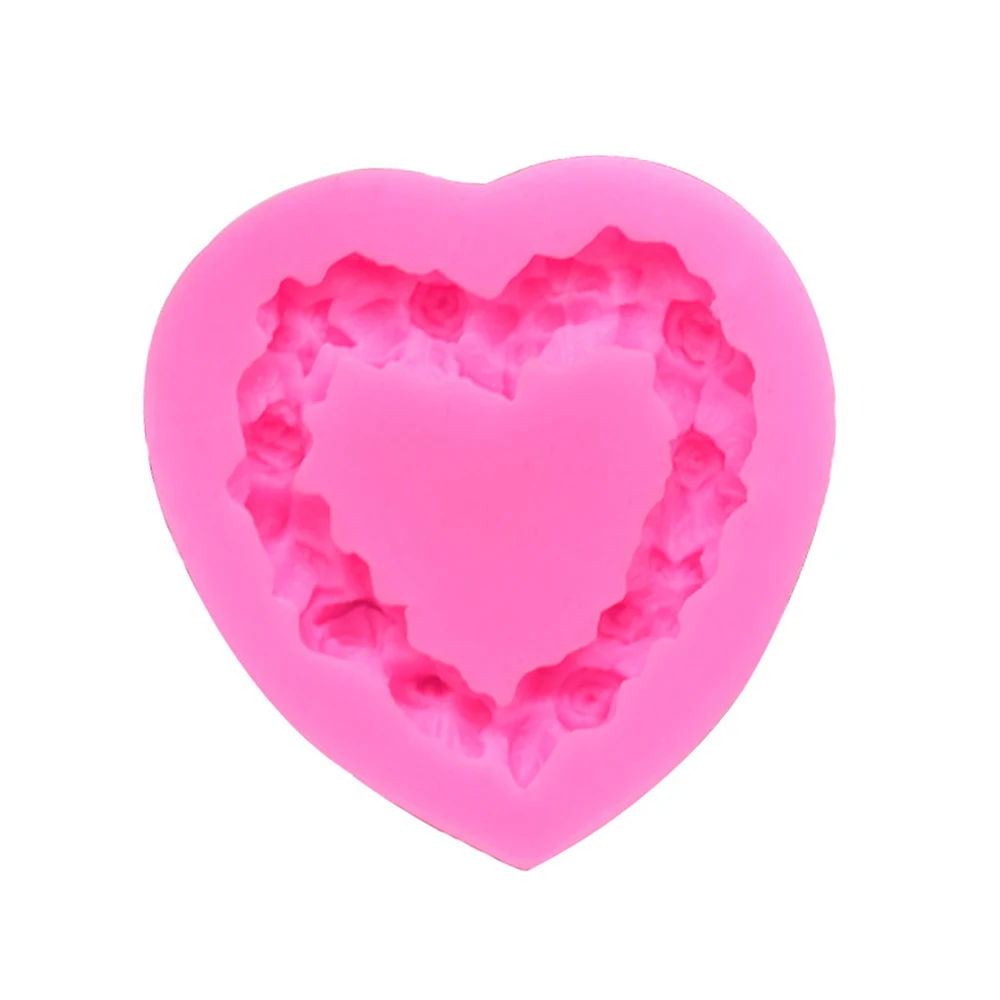 Силиконовая форма для мастики торта в форме сердца | Дом и сад