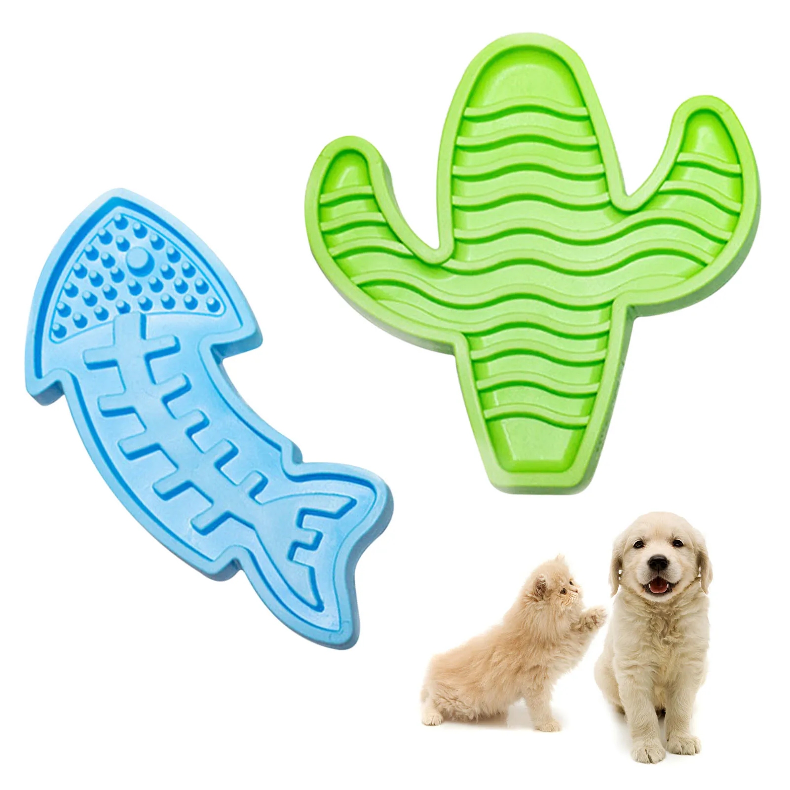 

Pet Toy Anti-Anxiety TPR Material Slow Food Bowl Licking Toy