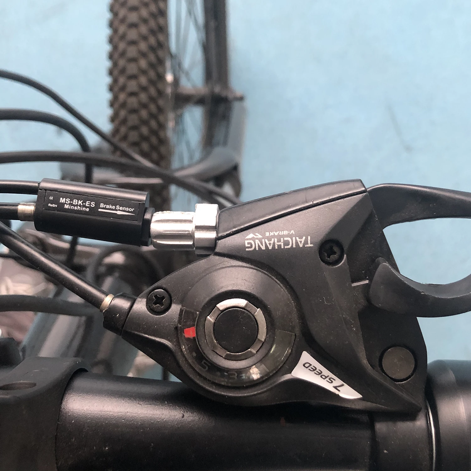 

MS-BK-ES Ebike brake sensor Cut Off Power System Electric Bicycle Accessories Waterproof SM Plug for Handlebar Brake Disc2020