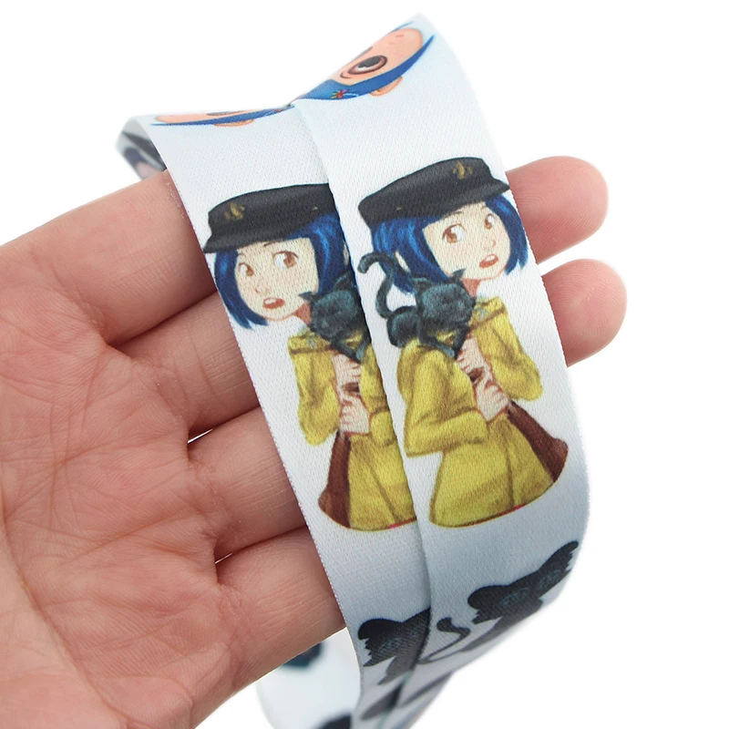 K1189 Coraline ремешки для брелка ID карты пропуска мобильного телефона USB держатель