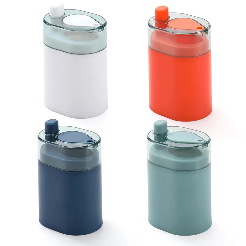 

1Pcs Portable Automatic Toothpick Box Transparent Pop-up Household Table Toothpick Container Storage Box Toothpick Dispenser