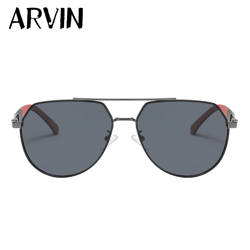 Классические поляризованные солнцезащитные очки HD с металлической оправой