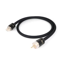 hi end hifi audio power cable power cord with eu plug tube amplifer
