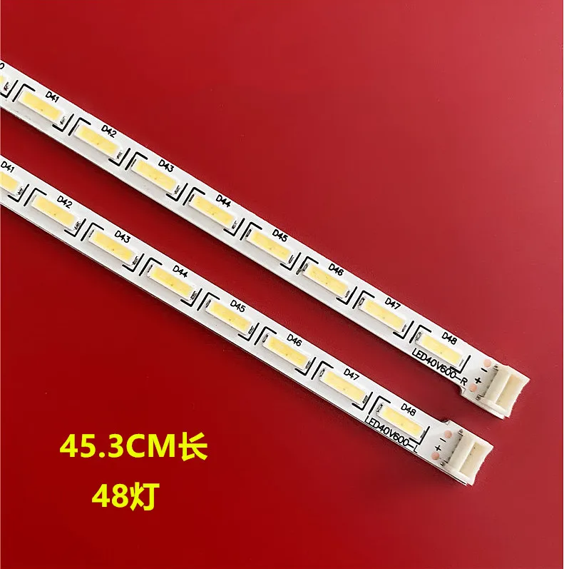 LED strip for LE40H157 LED-40V600 Backlight TPT400LA DX2GG 48led 455mm 10 Pieces/lot NEW | Bar Lights