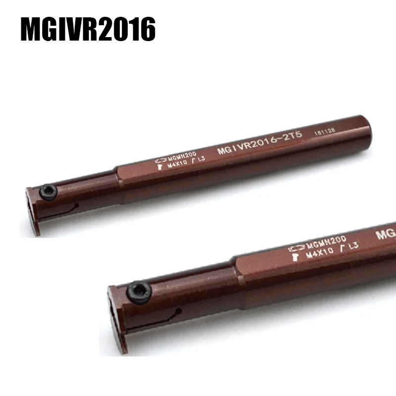 

OYYU Spring Steel Inner Slotted Tool Shank MGIVR 2016 MGIVR2016 2T 3T 4T High Hardness Cutter CNC Lathe Machine Durable Holders