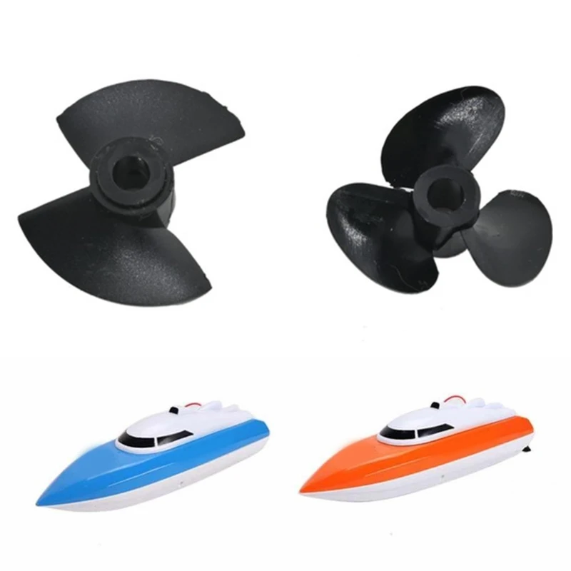 

Y3NF 3 Blades Propellers for DIY Science Projects RS540 Propellers Toy Ship Spare Parts Kids Toy Motor Ship Propeller Kits