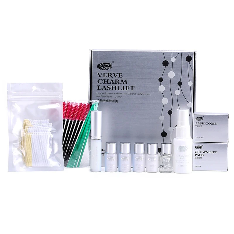 Быстрая завивка ресниц Лифт комплект макияж Набор для ламинирования Upgrated версия
